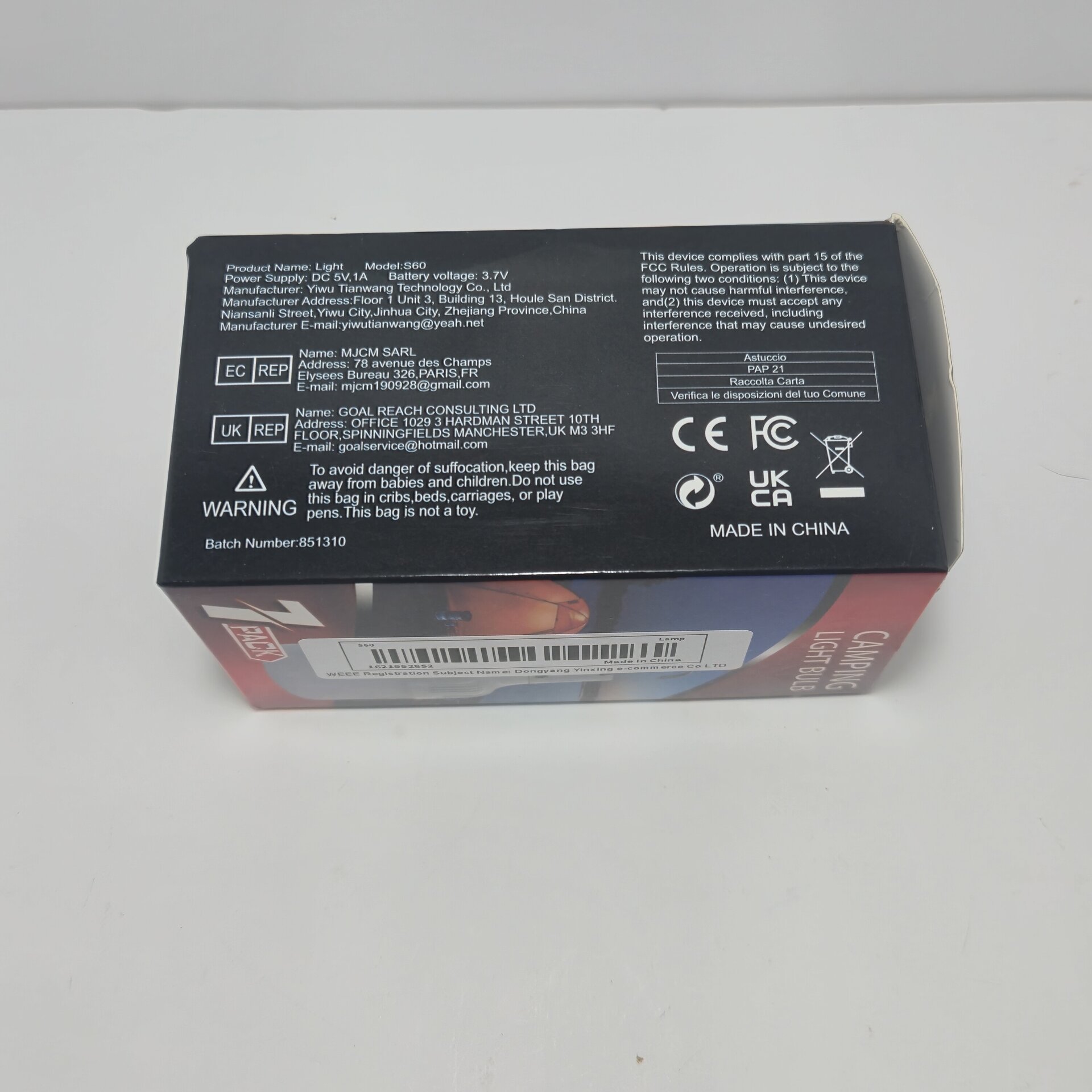 Bombilla LED recargable - 3