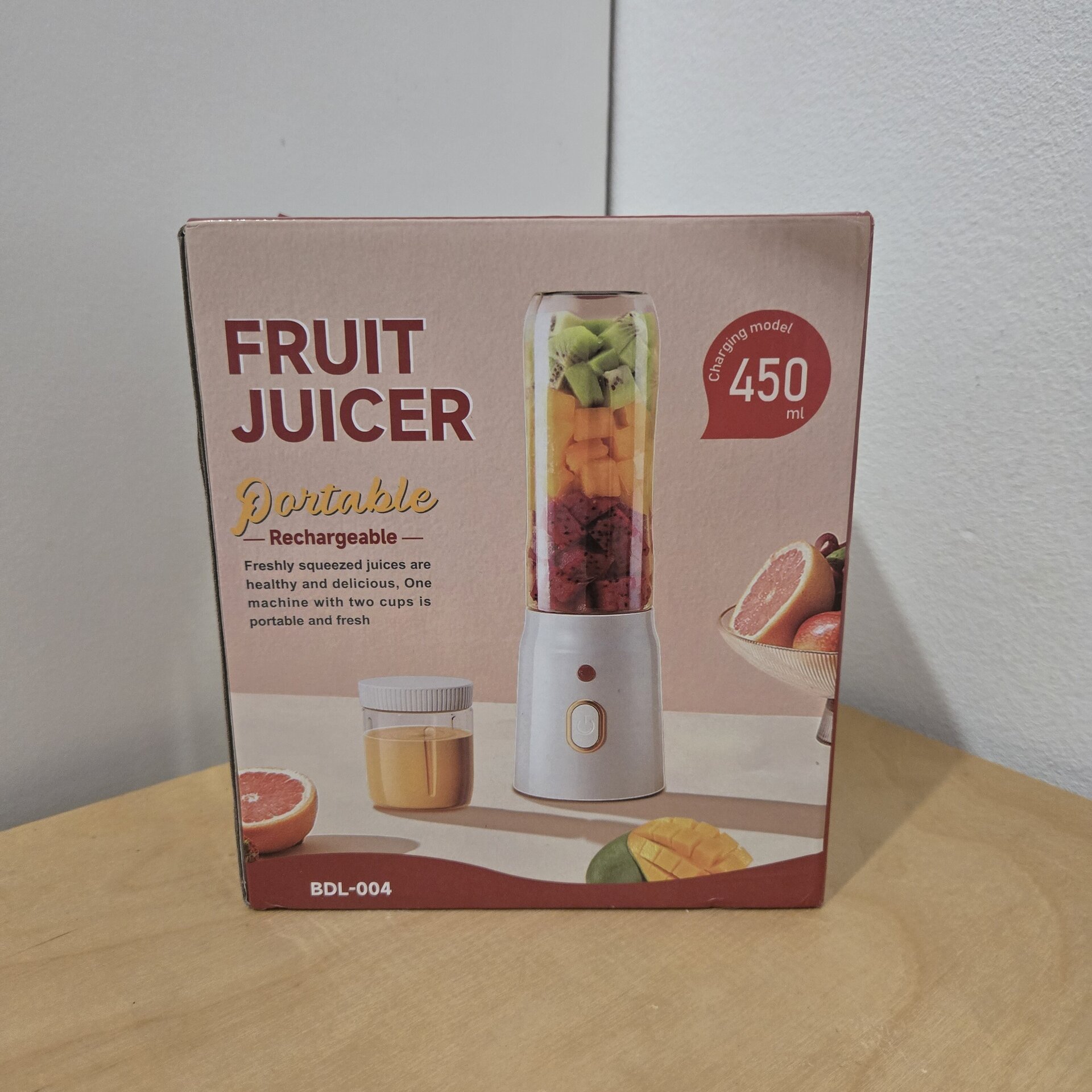 Batidora portátil doble vaso 450 ml | Recargable - 5