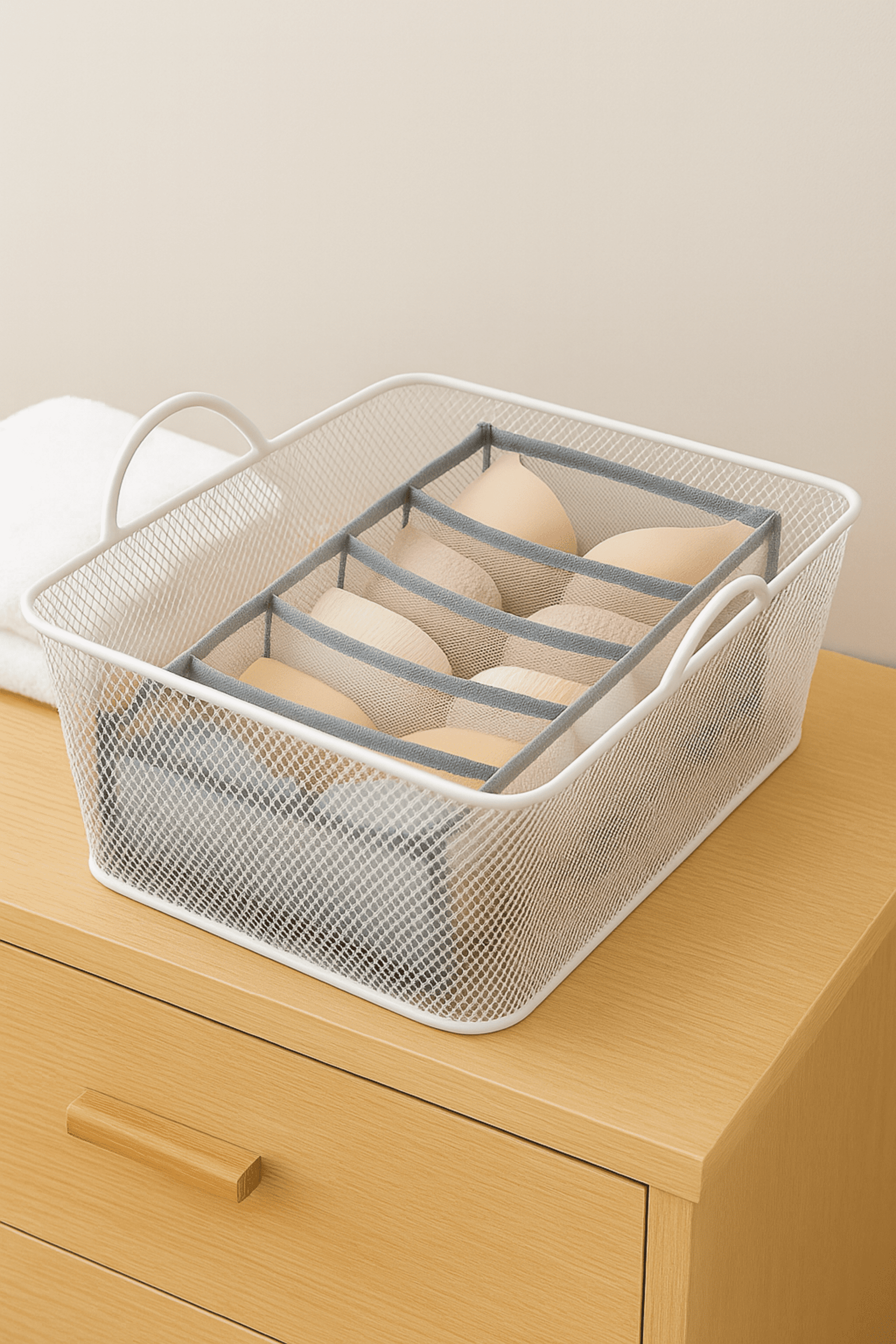 Organizador de ropa interior 6 compartimentos – 35×15 cm - 2