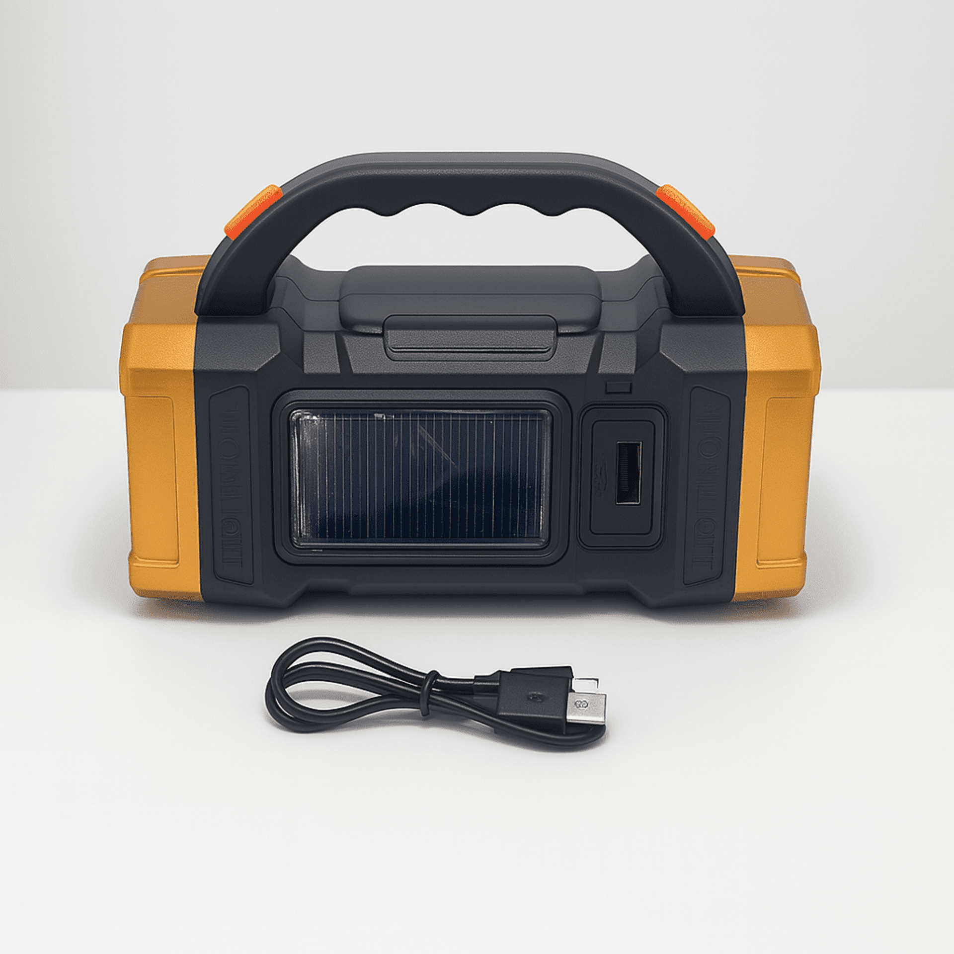 Linterna LED solar + COB con power bank y carga dual - 2