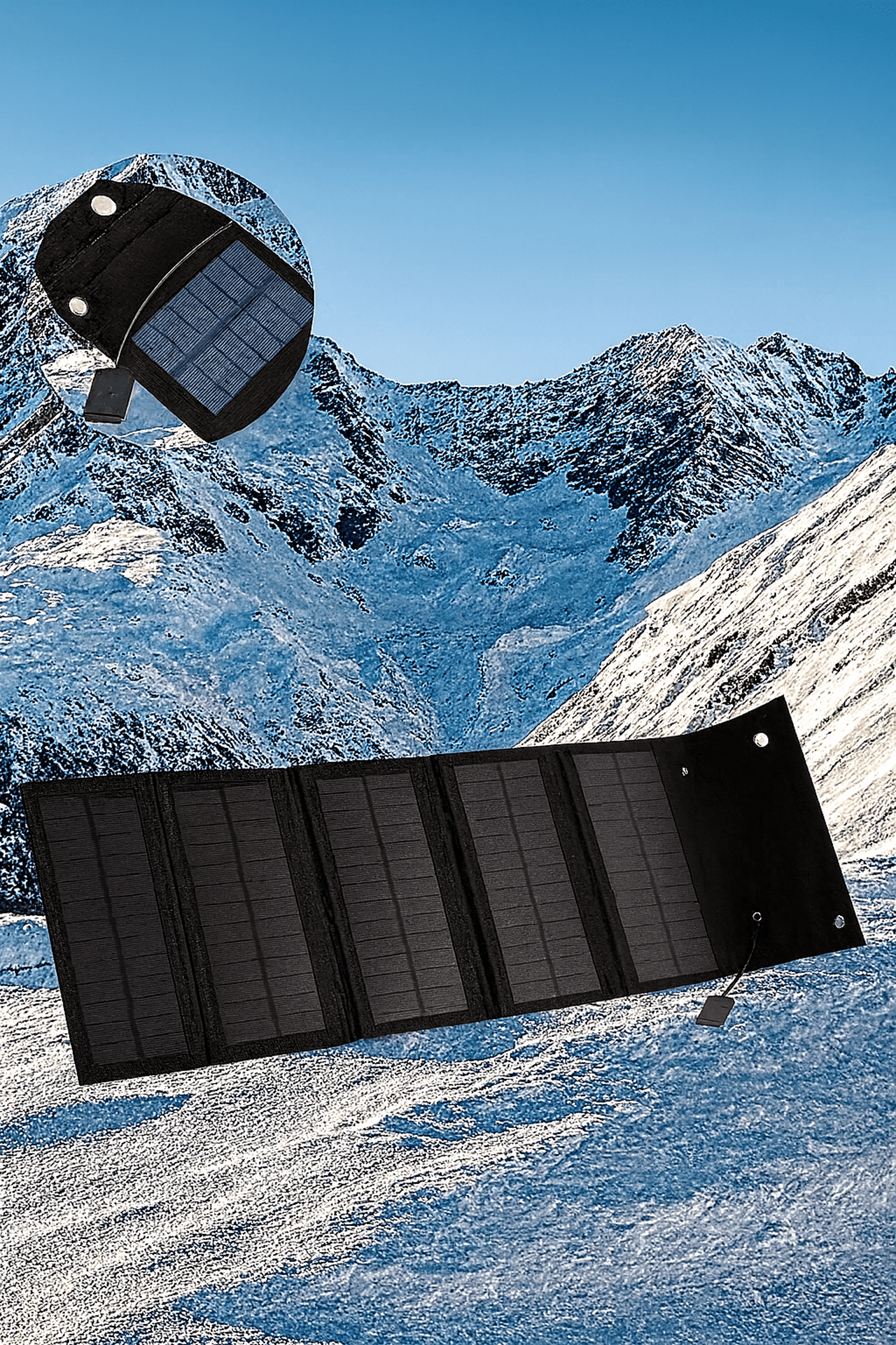Panel Solar Plegable 60W con Puerto USB – Carga Portátil para Camping y Viajes - 6