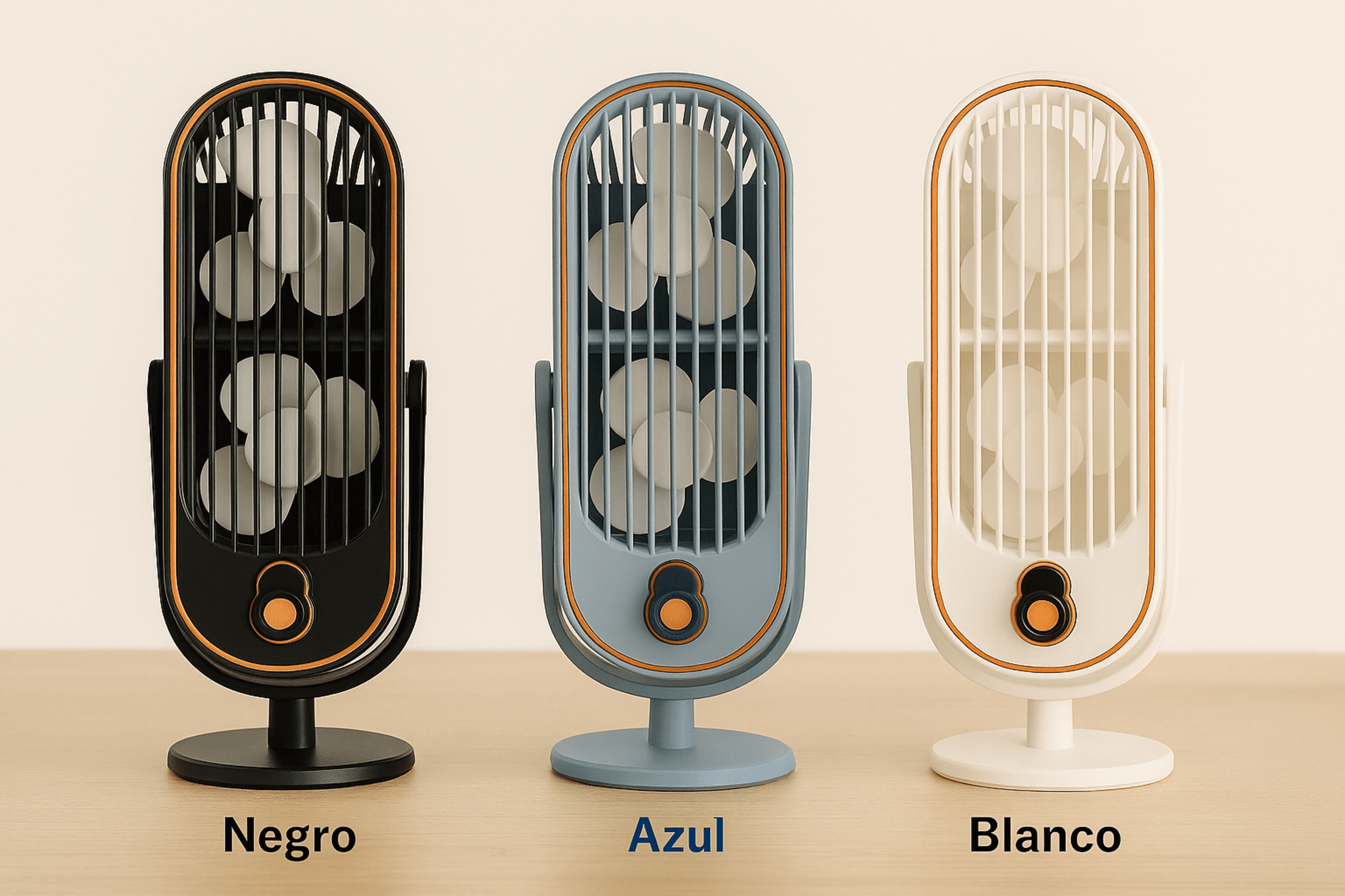 Ventilador Portátil Recargable – Potente, Compacto y Silencioso - 4