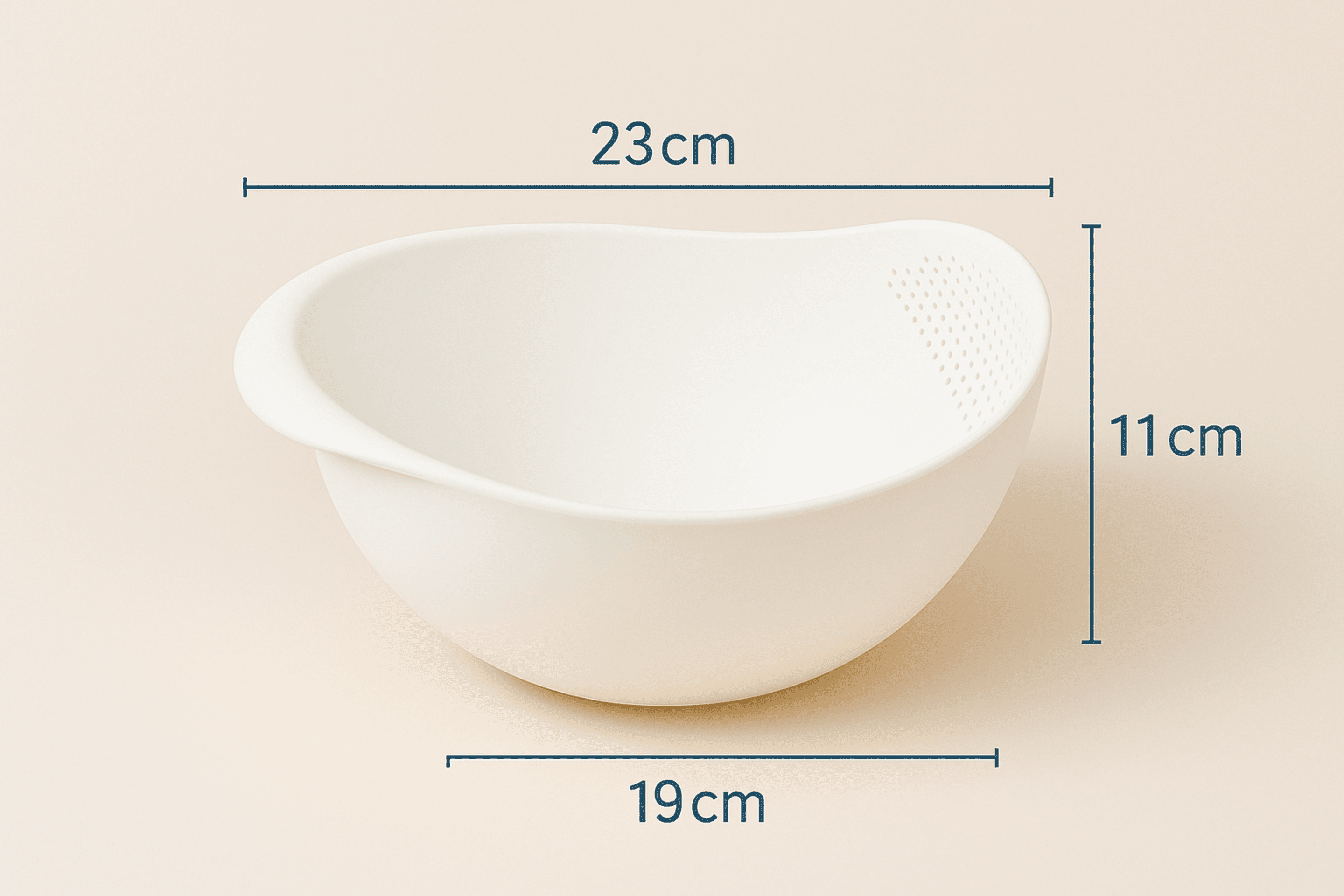 Colador multifuncional para cocina – Cesta de drenaje para frutas, arroz y más - 3