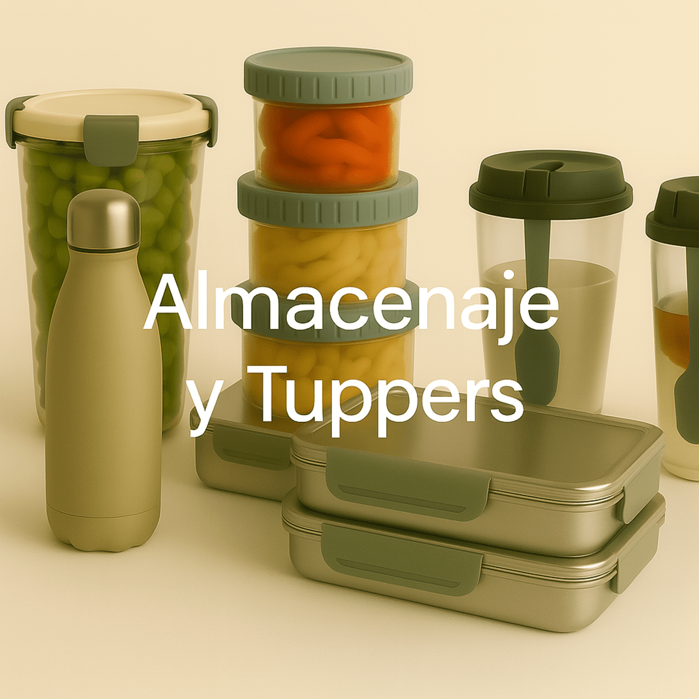Almacenaje y Tuppers