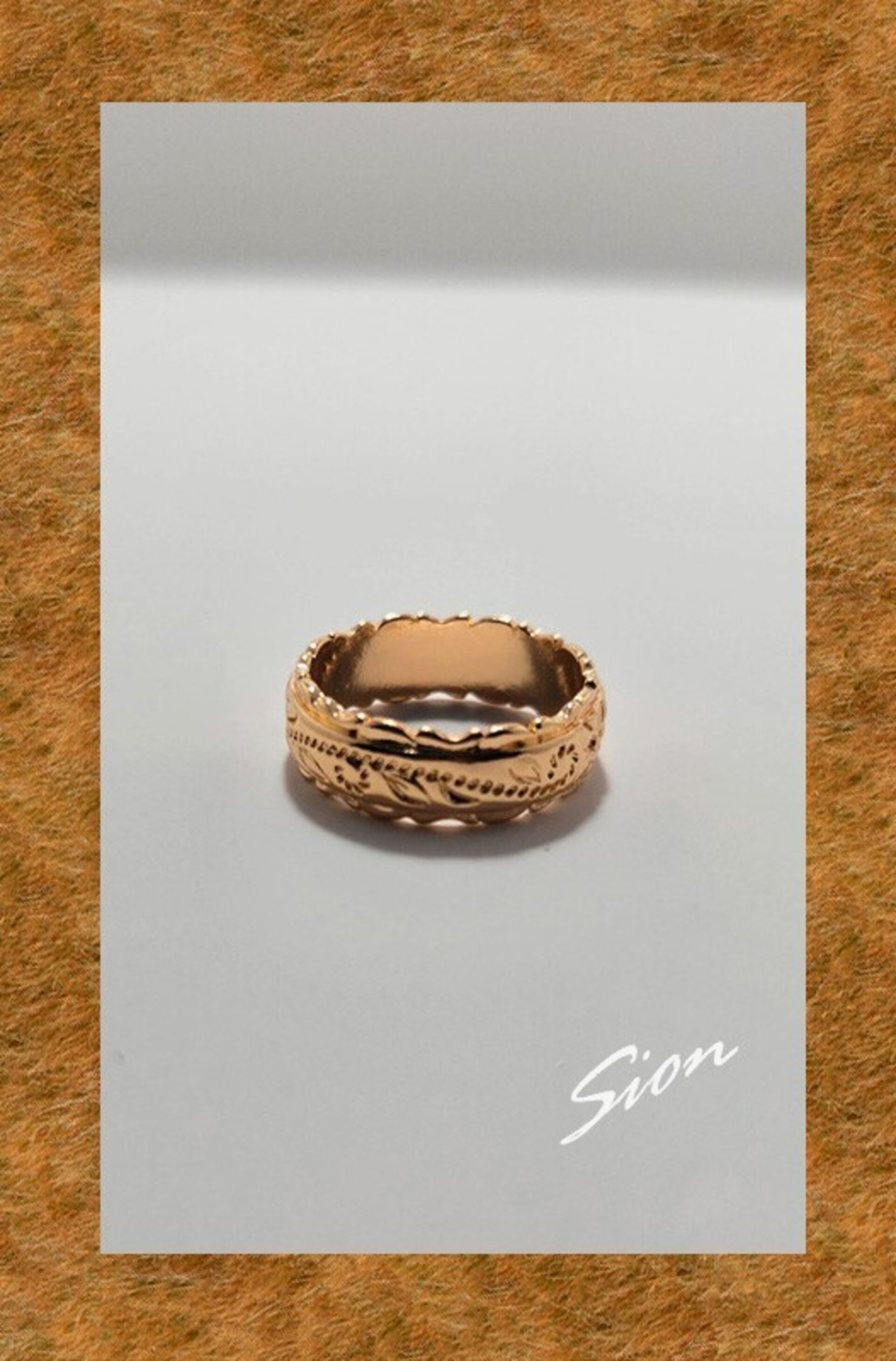 Anillo chapado en oro - 3