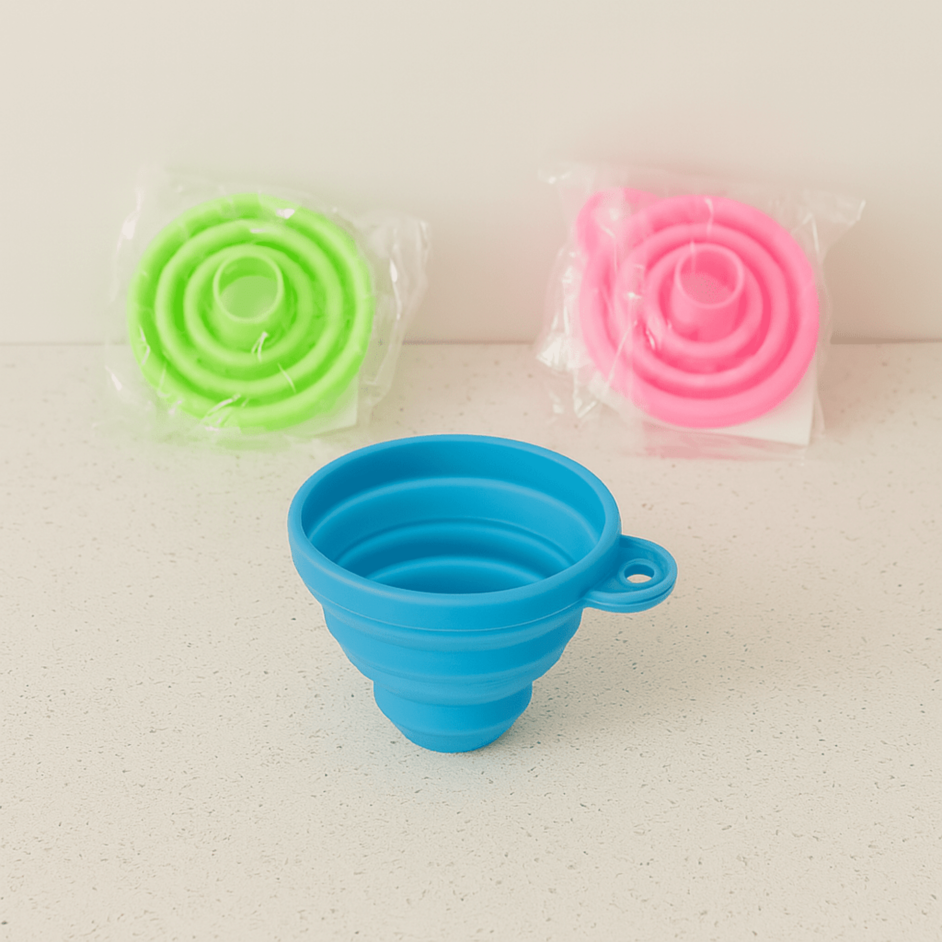 Embudo plegable de silicona – Reutilizable, portátil y flexible - 3