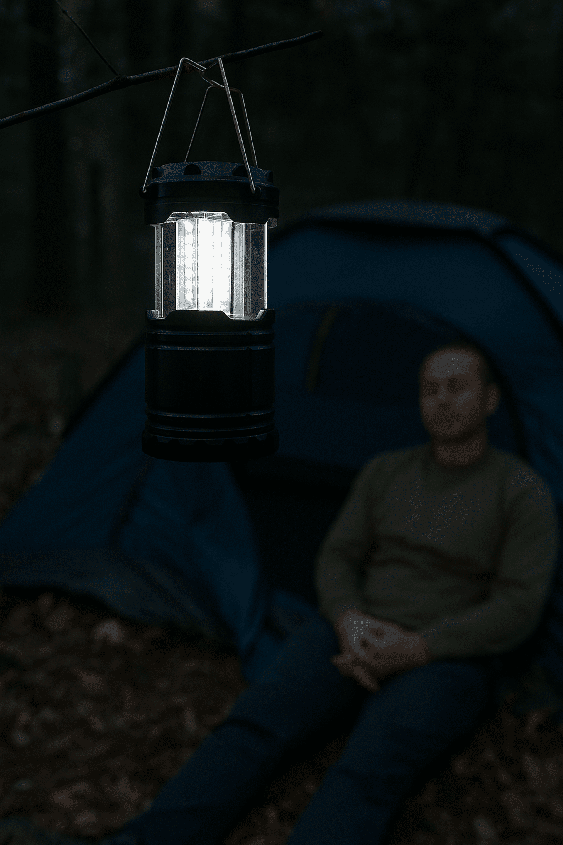 Mini farolillo LED a pilas - Luz de Emergencia y Camping - 1