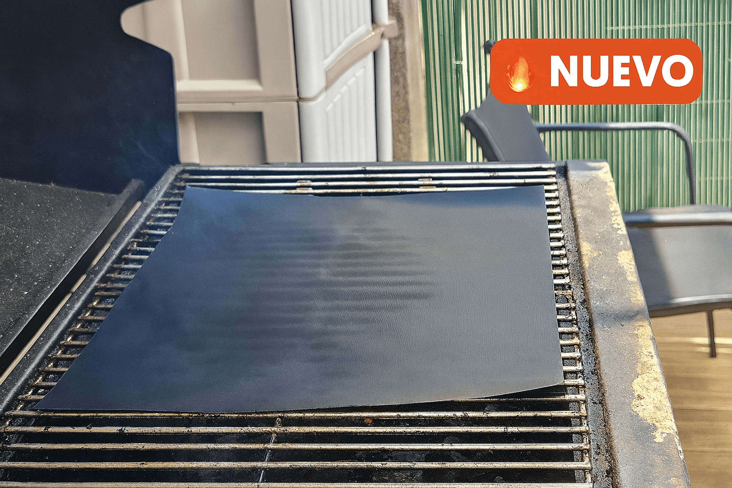 Set de 2 esterillas antiadherentes para barbacoa – Reutilizables y resistentes - 2