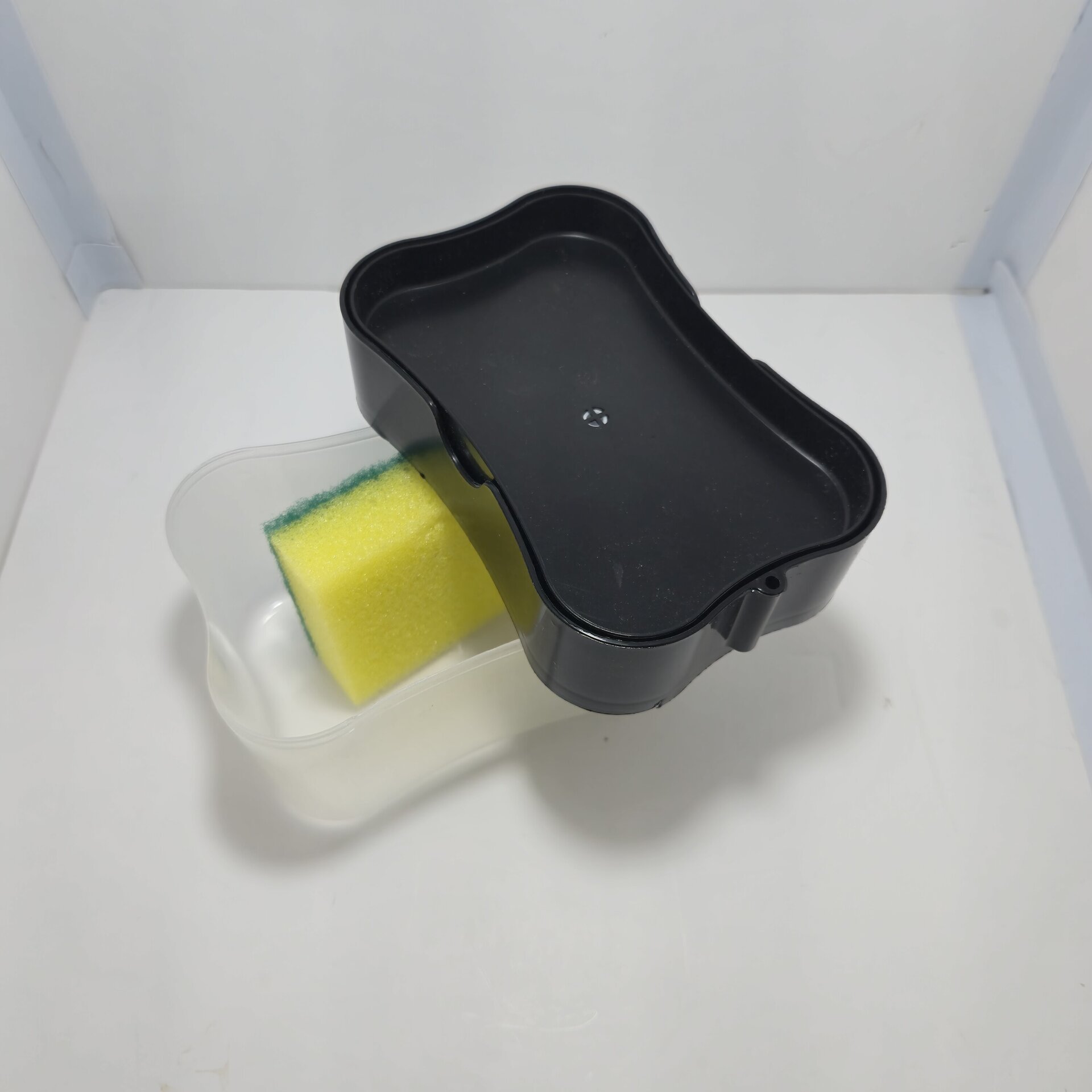 Dispensador jabón con esponja - 2